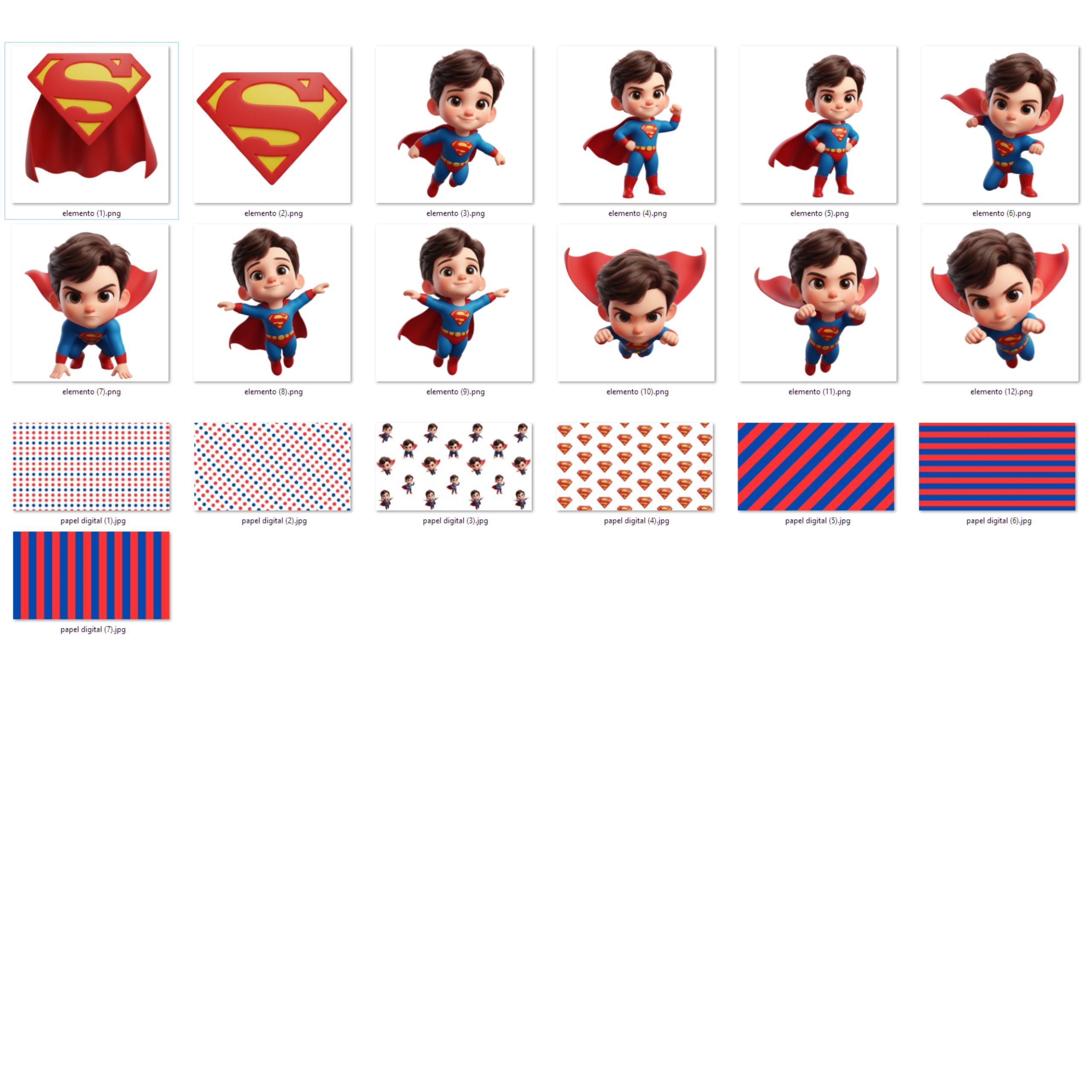 Kit Digital Superman - Imagem 2