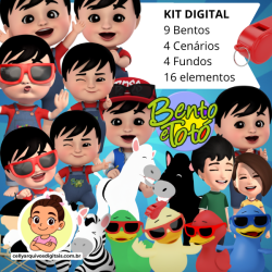 Kit Digital Bento e Totó md1