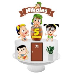 Topo de Bolo Digital Chaves Baby md1