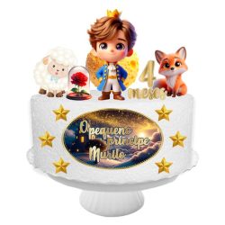 Topo de Bolo Digital Pequeno Principe md1