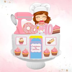 Topo de Bolo Digital Confeitaria