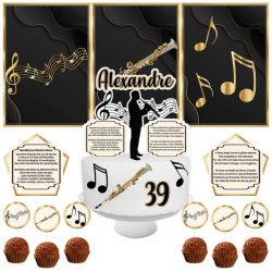 Kit Só um Bolinho Digital Saxofone md2 ksub