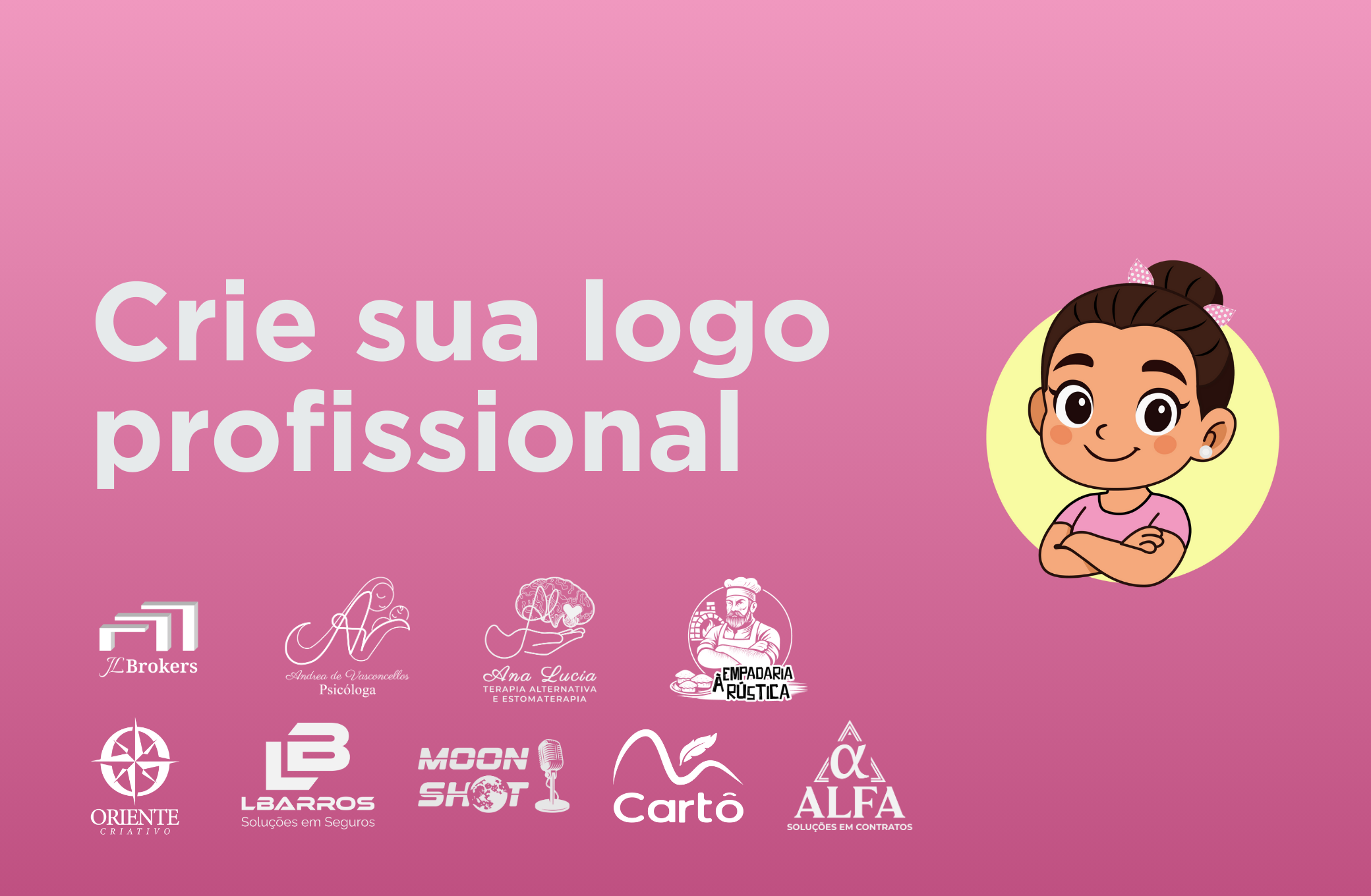 Banner crie sua logo profissional