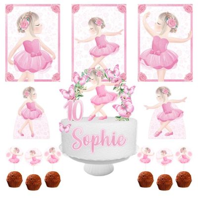 Kit Só um Bolinho Digital Bailarina md1
