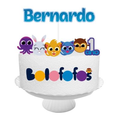 Topo de Bolo Digital Bolofofos md2 tb